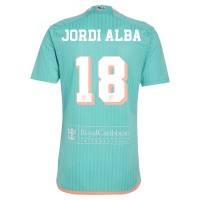 Billiga Inter Miami Jordi Alba #18 Tredje fotbollskläder 2024-25 Kortärmad